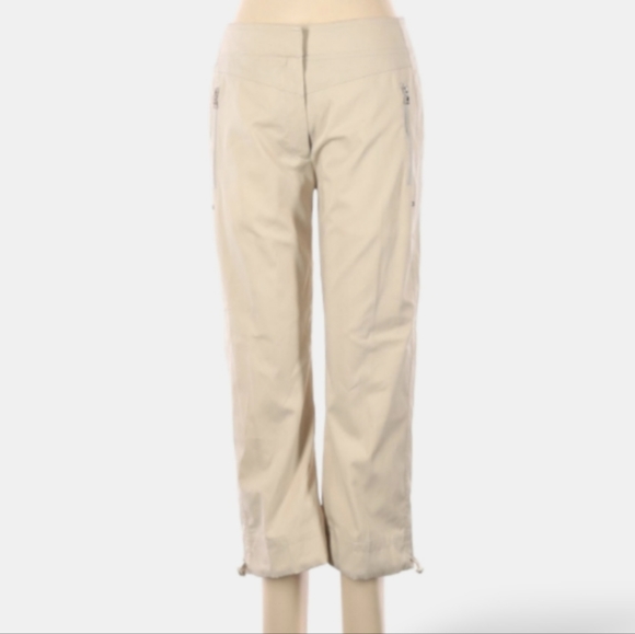 🏃‍♀️Tail Tech Performance Light Tan Cropped Pants - Picture 2 of 9